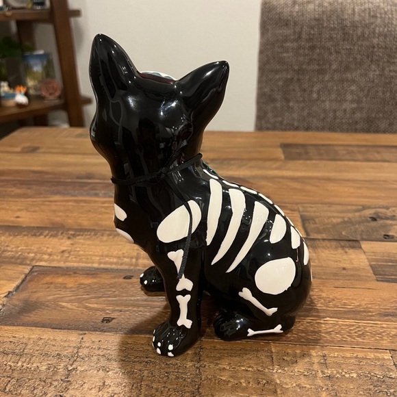 NWT Blue Sky Día De Los Muertos Cat Kitty Halloween Day of the Dead Decor - Picture 10 of 13